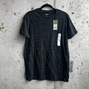 Goodfellow & Co Men’s Black Heather Short-Sleeve T-Shirt